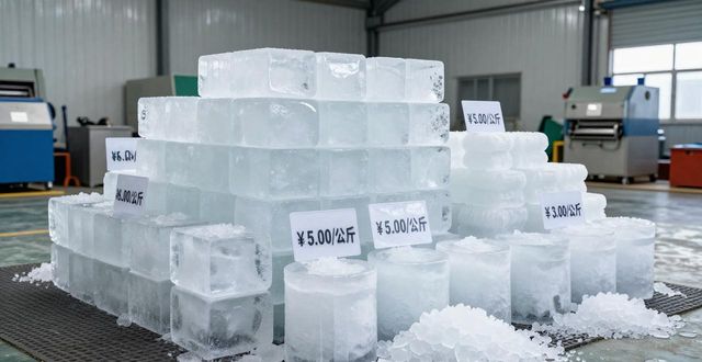 广州花都食用冰块多少钱 良臣制冰厂最新报价